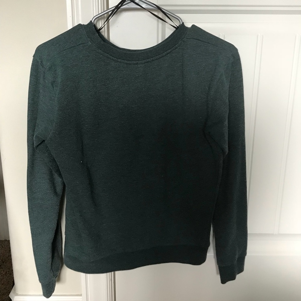 Green sweater